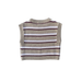 Stripe Apple Knit Vest - Oatmilk