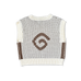 Swirl Knit Vest - Milk