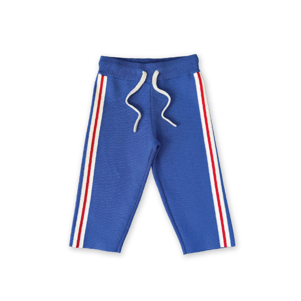 Tape Milano Knit Pant - Cobalt