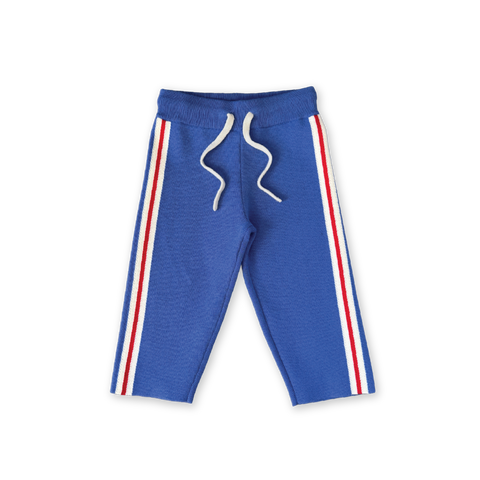 Tape Milano Knit Pant - Cobalt