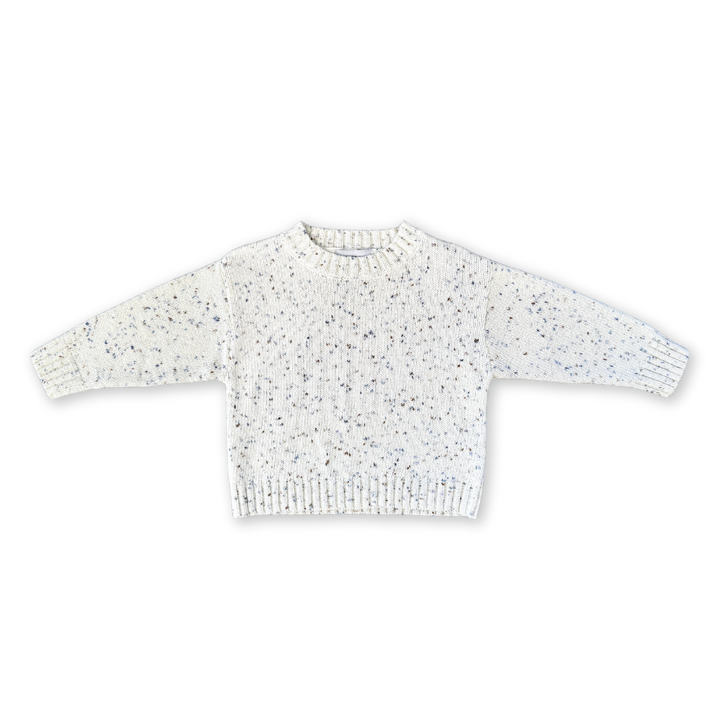 Funfetti Knit Pull Over - Surf