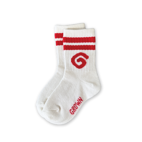 Swirl Cotton Socks - Milk & Sauce