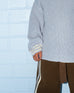 Essential Textured Knit Pull Over - Haze