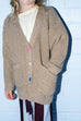 Speckle Knit Cardigan - Oatmilk