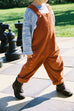 Organic Cord Overalls - Brick