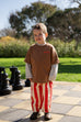 Everyday Stripe Pants - Sauce