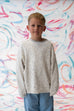 Funfetti Knit Pull Over - Surf