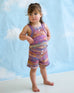 Knitted Singlet Top - Rainbow