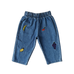 Fruit Salad Denim Pants