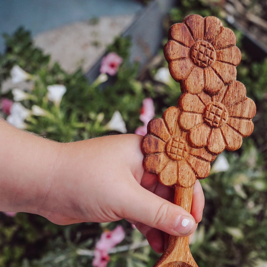 Handcrafted Flower Spoon