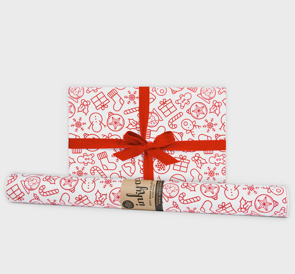 My Xmas Wrapping Paper - Red