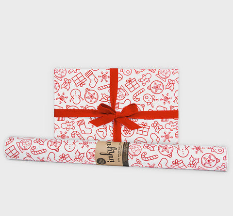 My Xmas Wrapping Paper - Red