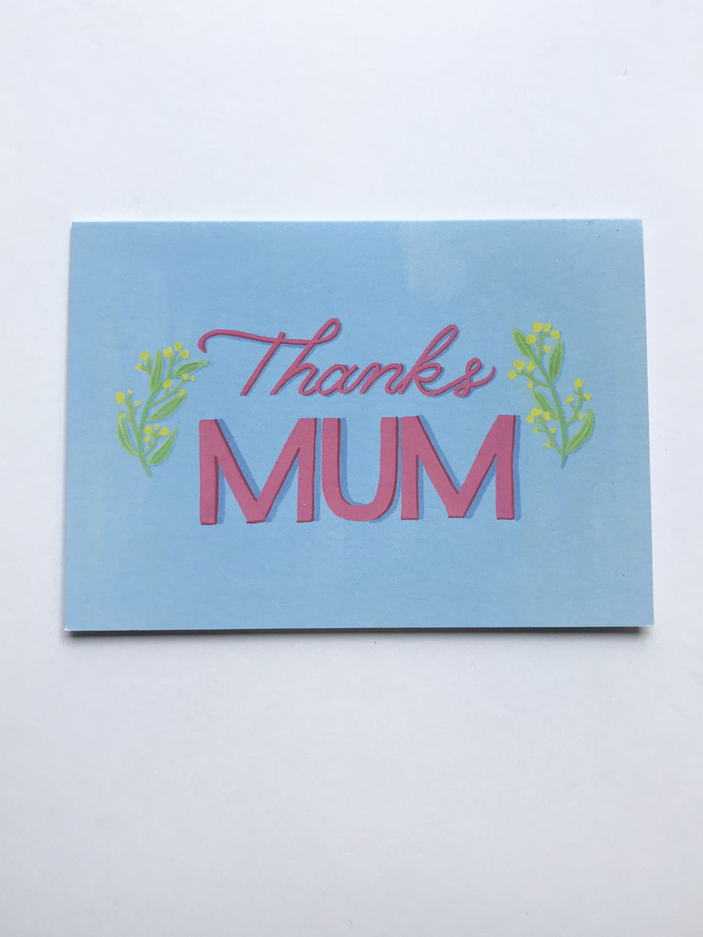 Thanks Mum  Card