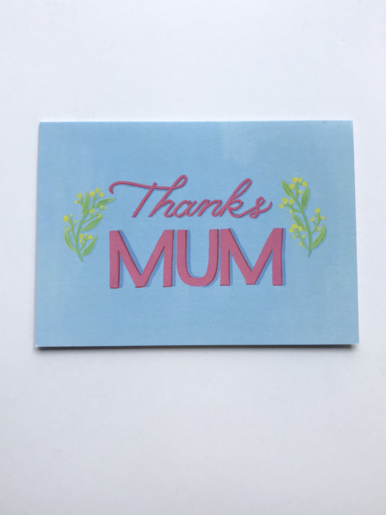 Thanks Mum  Card
