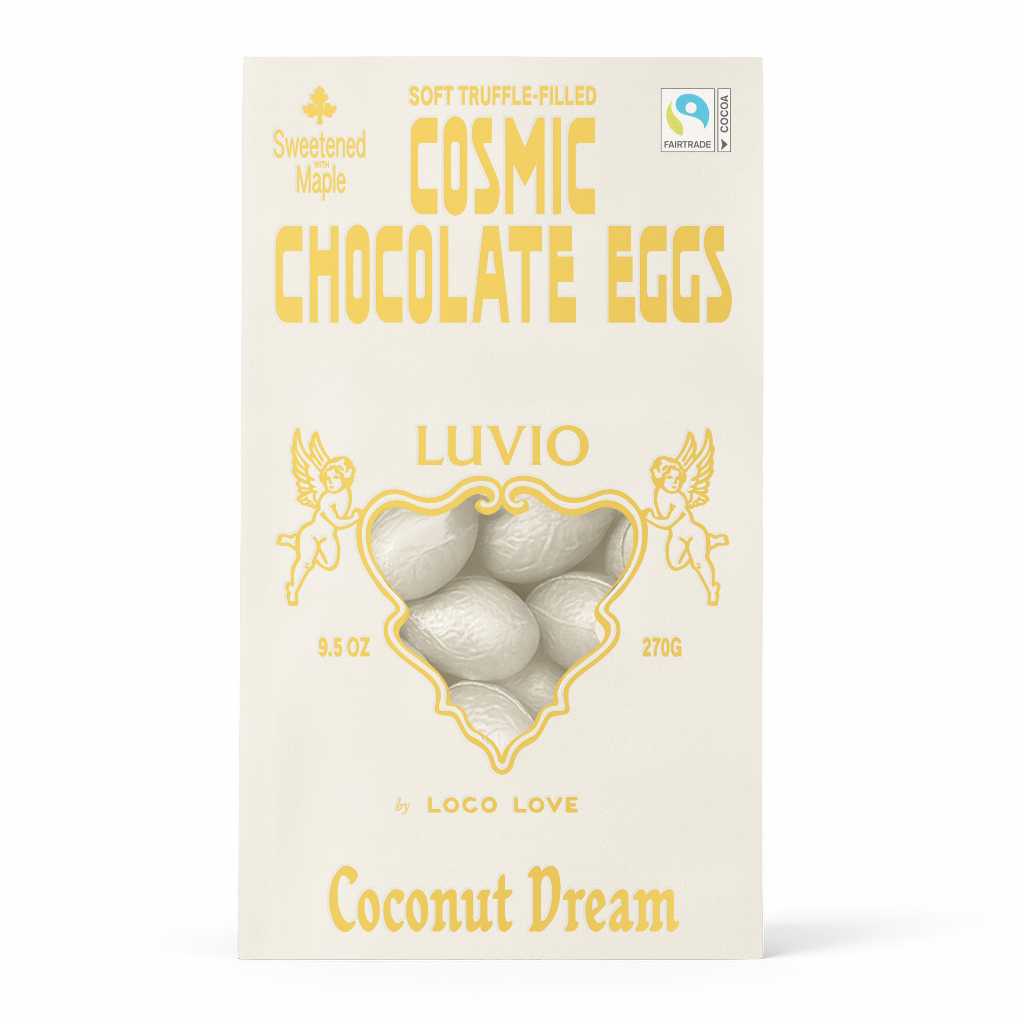 Cosmic Chocolate Eggs - Coconut Dream