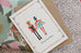 Nutcracker Plantable Greeting Card