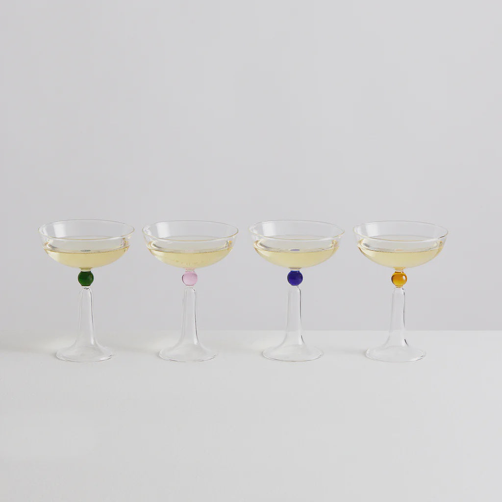 Tassel Champagne Coupes