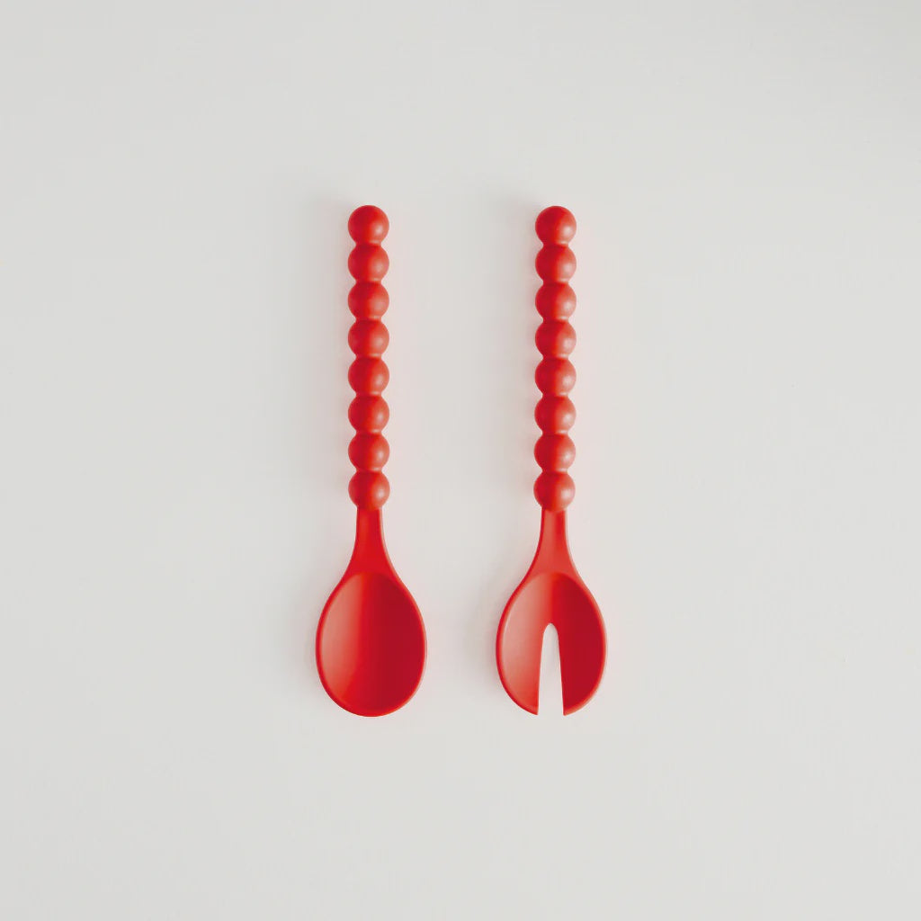 Cloud Serving Spoons - Coral