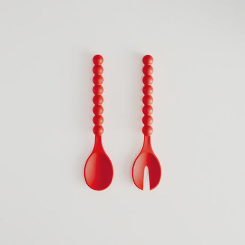 Cloud Serving Spoons - Coral
