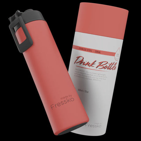 Insulated Drink Bottle / Move 660ml -  Coral