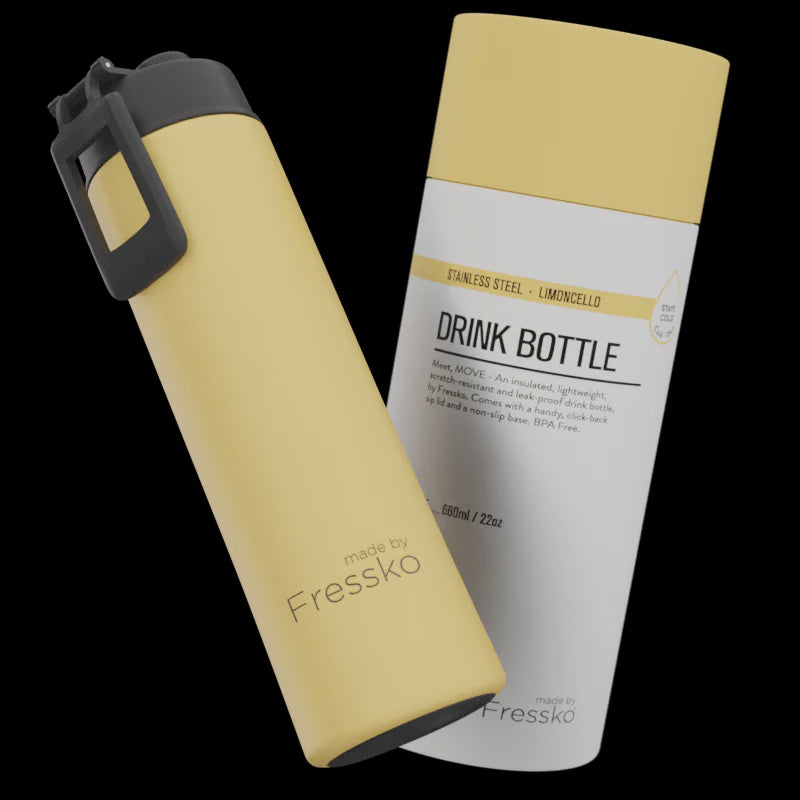 Insulated Drink Bottle / Move 660ml - Limoncello