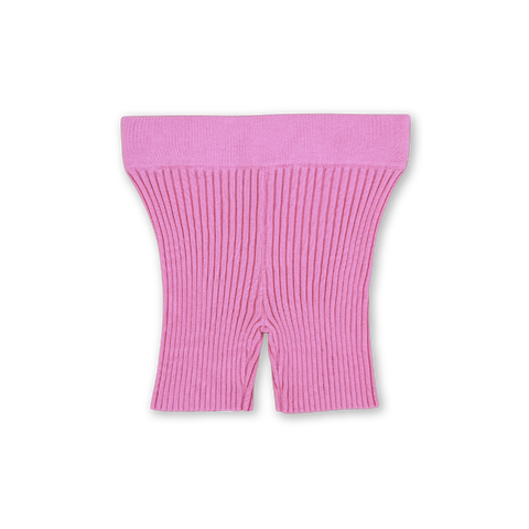 Ribbed Essential Bike Shorts - Floss