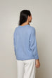 Suri Alpaca Crew Neck Jumper - Sky