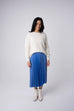 Maha Suri Alpaca Jumper - White