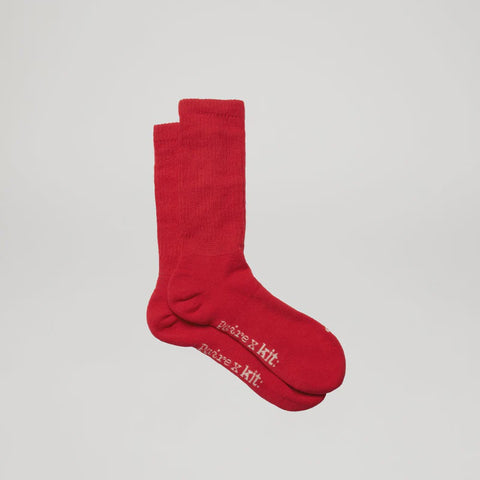 kit: X Paire Bed Socks - Red