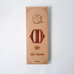 Beeswax Taper Candle Set of 4 - Lover's Rose / 25cm