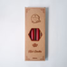 Beeswax Taper Candle Set of 4 - Ruby Red