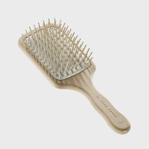 Beech Wood Paddle Brush / Wooden Pins
