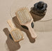 Beech Wood Paddle Brush / Wooden Pins