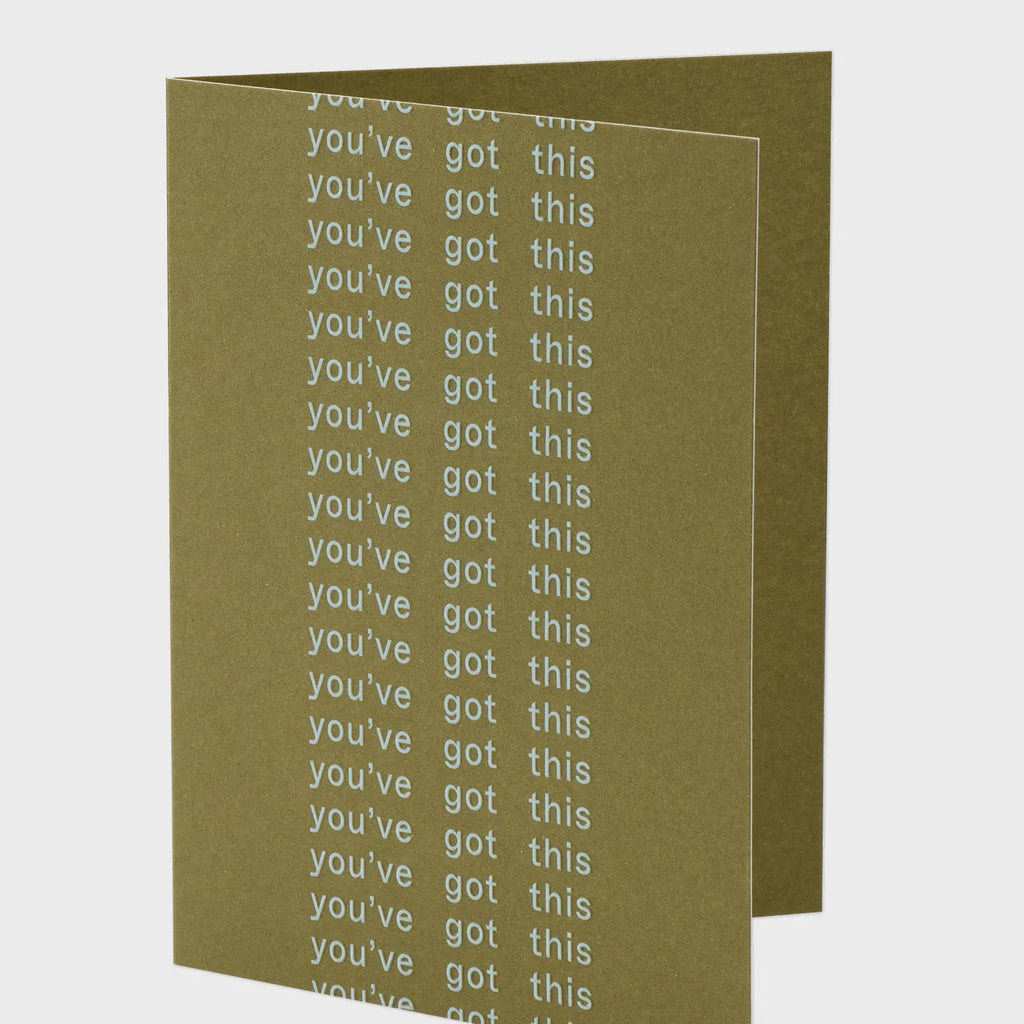 You've Got This Greeting Card