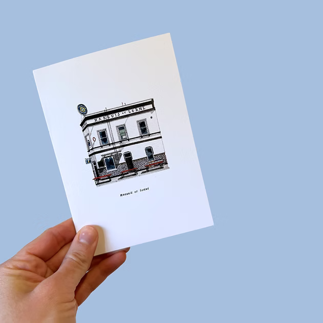 Marquis of Lorne Greeting Card