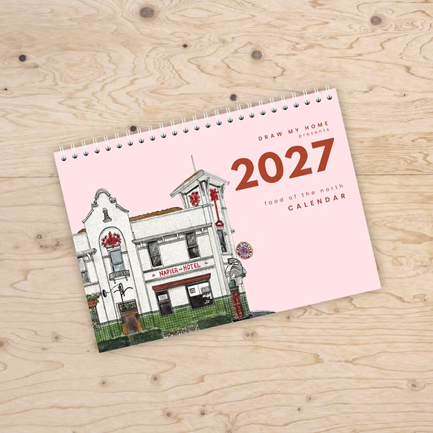 2027 Food of the North Calendar