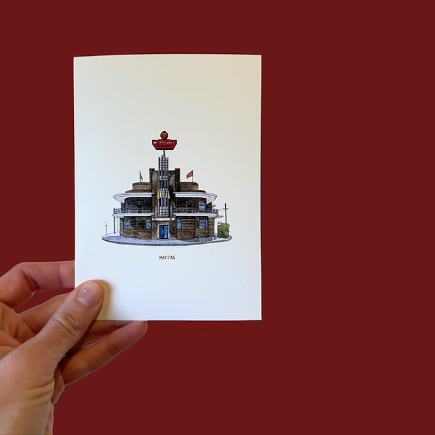 Maccas Greeting Card