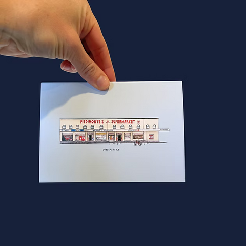 Piedimontes Greeting Card