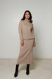 Alpaca Knit Skirt - Fawn