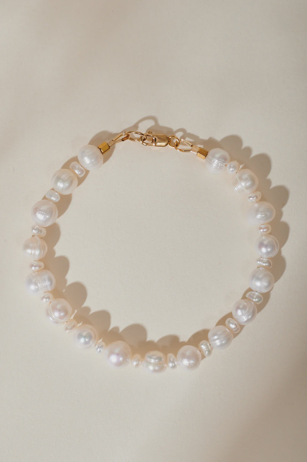 Ida Pearl Bracelet-Gold