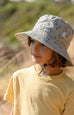 Wide Brim Bucket Hat - Dancing Zebra