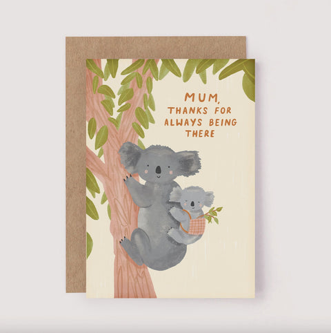 Koala Mum Greeting Card