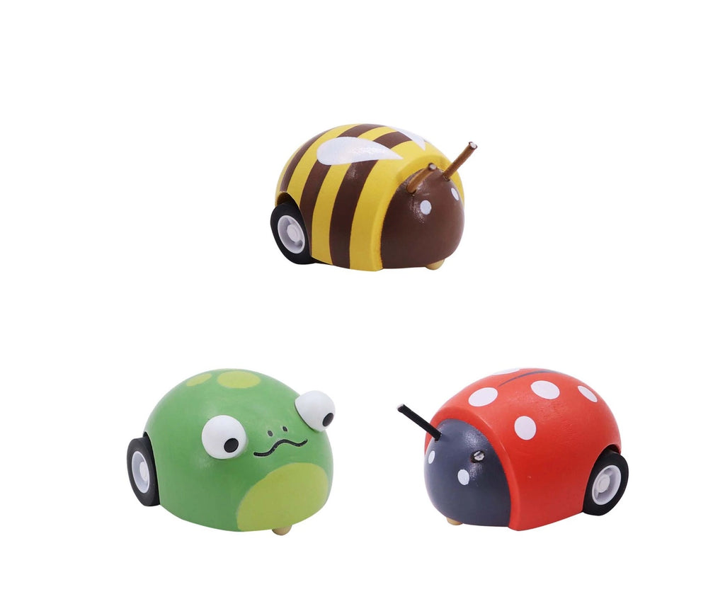 Wooden Pull Back Toy Animal