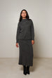 Alpaca Turtleneck Jumper - Charcoal