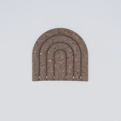 Corch Arch Trivet - Smoked Cork