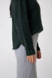 Maha Suri Alpaca Jumper - Forest