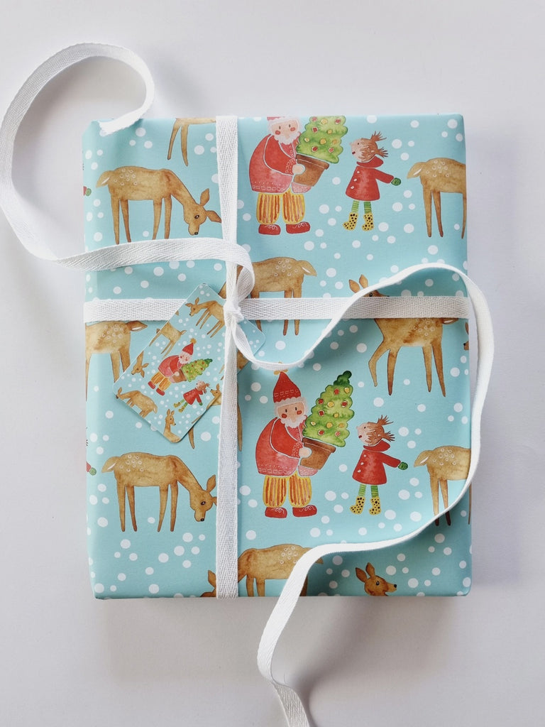 Wrapping Paper - Santa Clause