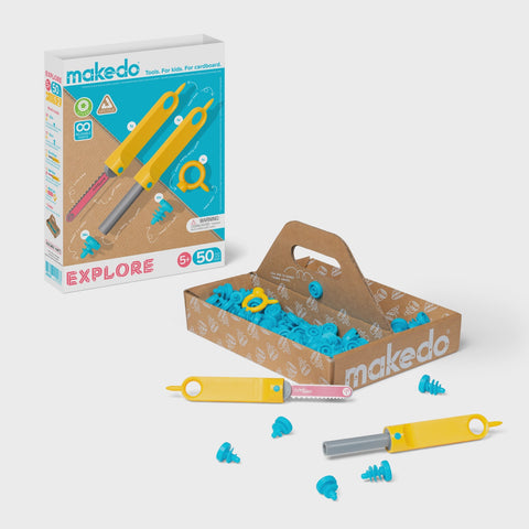 Explore / Cardboard Construction Toolkit / 1-2 Makers