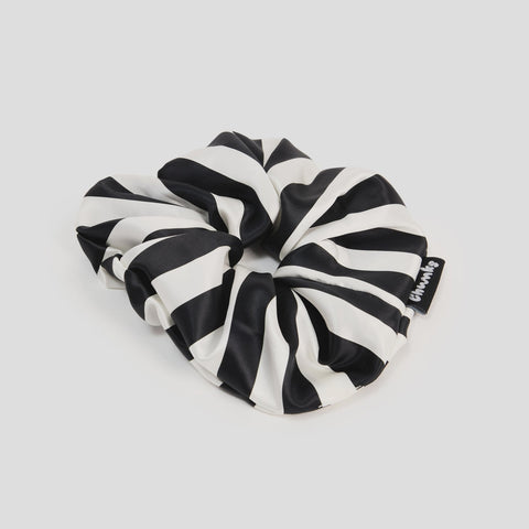 Silk Scrunchie - Large Stripes