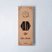 Beeswax Taper Candle Set of 4 - Ebony Black / 25cm